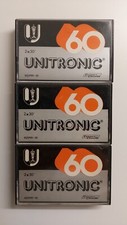 Lotto 3 MC Compact Cassette - UNITRONIC 60 - HIGH ENERGY - ** USATE / USED **
