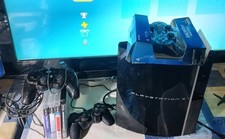 Sony PlayStation 3 80GB Console completa accessori  ACCENDE SOLO INSERENDO CD 