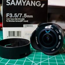 Obiettivo Fish Eye SAMYANG f3,5/7,5mm per micro 4/3 (MFT mount)