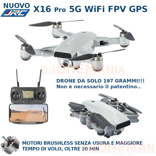 Drone patente jjrc x16 - no,