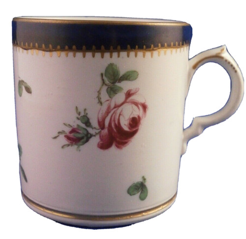Antica tazza porcellana c - antica, 18°c
