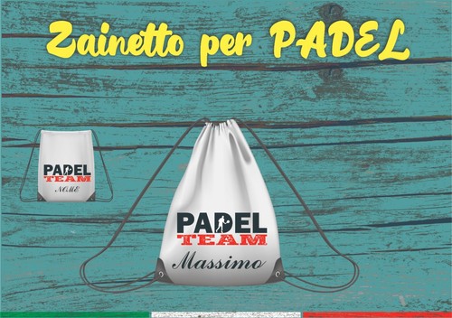 Zainetto sacca per padel - sacca,