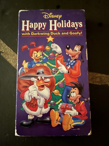 Disney happy holidays vhs - disney,