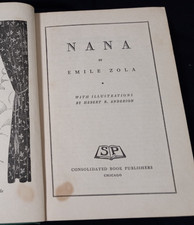 Nana by Emile Zola 1937