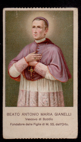 Santino holy card santa - d9,
