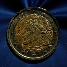 Moneta 2 Euro 2002 Italia /