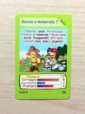 CARD - AMICI DEL MULINO BIANCO - LE CARTE NATURA - N°6 SASSO O MINERALE? (ORTO)
