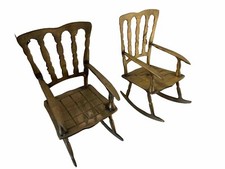 VINTAGE PAIR OF BRASS ROCKING