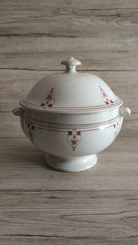 Antica zuppiera ceramica - zuppiera,