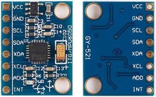 Modulo 521 mpu - mpu-6050, |