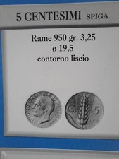 5 Centesimi 1930- Regno