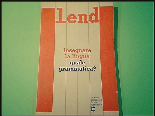 Insegnare lingua quale - lingua,