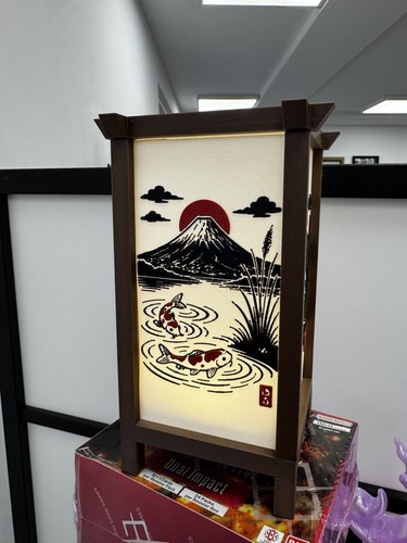 Lampada led stampata 3d - led,