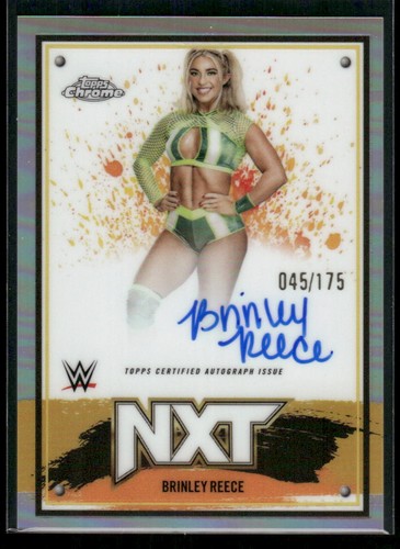 2025 topps chrome wwe - wwe, brinley