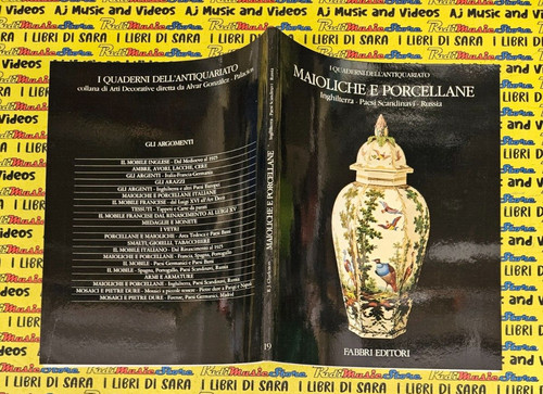 Book libro maioliche - libro,