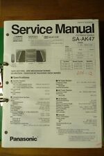 Manuale di servizio per Panasonic SA-AK47, ORIGINALE!!!
