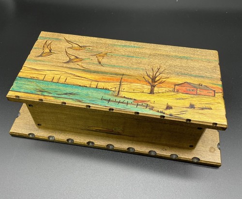 Scatola tavolo legno - in,