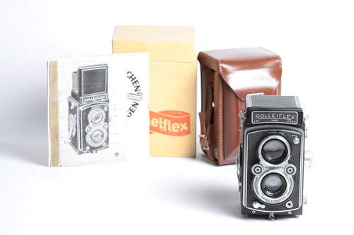 Rolleiflex tlr 6x6 con - 3,5,