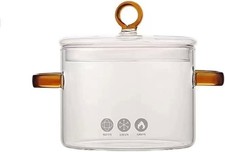 Pentola in vetro da 1,5 l con