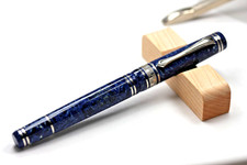 Penna stilografica Nettuno Superba Sapphire edizione limitata KP 14K MEDIA NUOVA CON SCATOLA