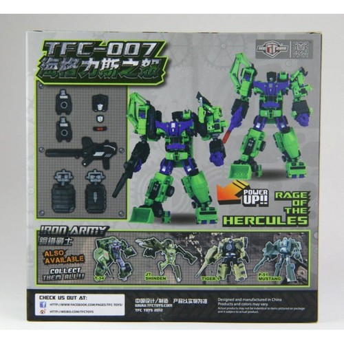 Tfc 007 rage hercules - tfc, tf-007