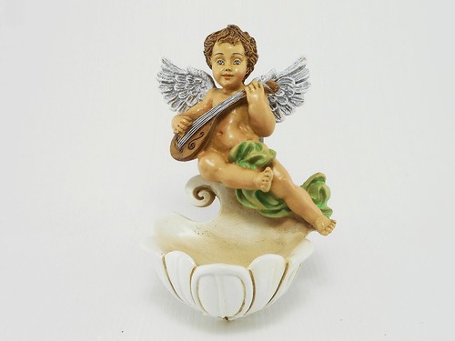 Acquasantiera angelo con - angelo,