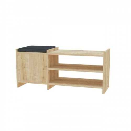 Panca portascarpe con cuscino - con,