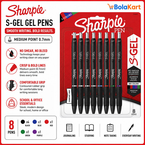 Penne gel sharpie - s-gel, 0,7