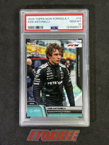 Kimi antonelli 2025 topps - rc,