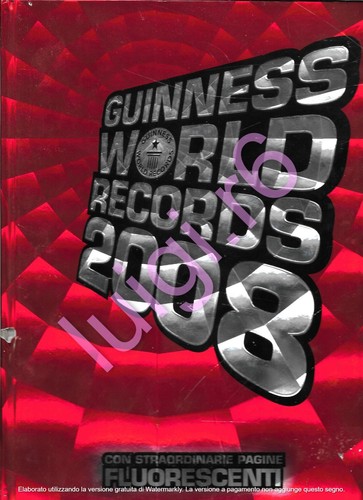 Guinness world records 2008 - guinness,