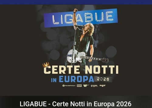 Biglietto ligabue londra - biglietto,