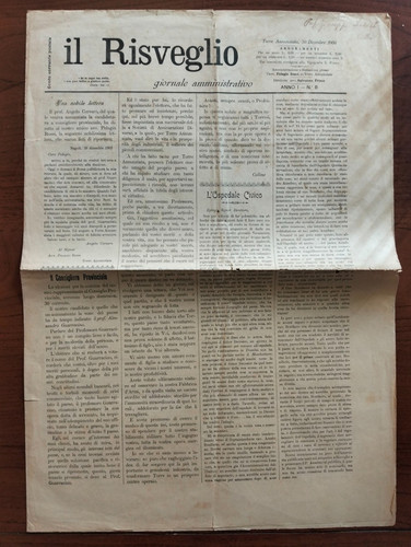 1900 giornale risveglio - 1900,