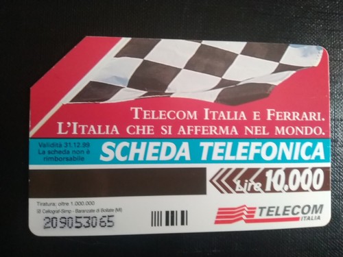 Scheda telefonica collezione - scheda,