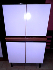 BASE da 80 cm. + PENSILE da 80 ( VINTAGE Anni '60 - lam. tamburato ). _URDE