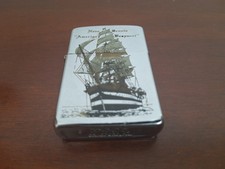ACCENDINO ZIPPO LIGHTER NAVE SCUOLA AMERIGO VESPUCCI 