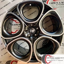 4 CERCHI IN LEGA RAGGIO 20 ALFA ROMEO TONALE ANTRACITE DIAMANTATO