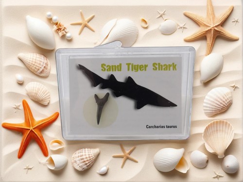 Dente squalo tigre - squalo,