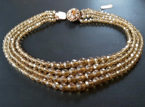 Collana fili cristallo - collana,