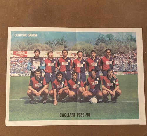 Poster vintage del cagliari - vintage,