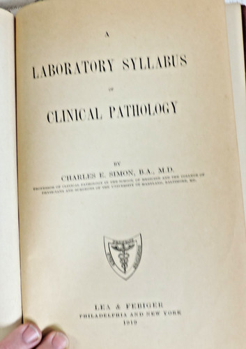 1919 laboratory syllabus - a, of