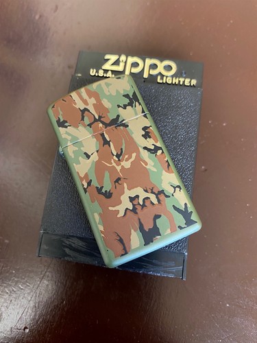 Accendino zippo slim mimetico - slim,