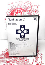 PS2 SELECTOR DEMO 03 - Retail demo RARO per rivenditori con cover ITA