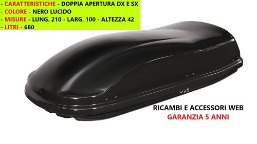 Baule box tetto farad - baule, modello