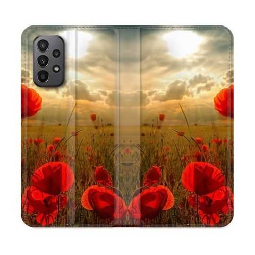 Housse cuir portefeuille - , pour