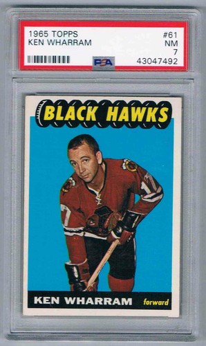 1965 topps ken wharram psa - topps,