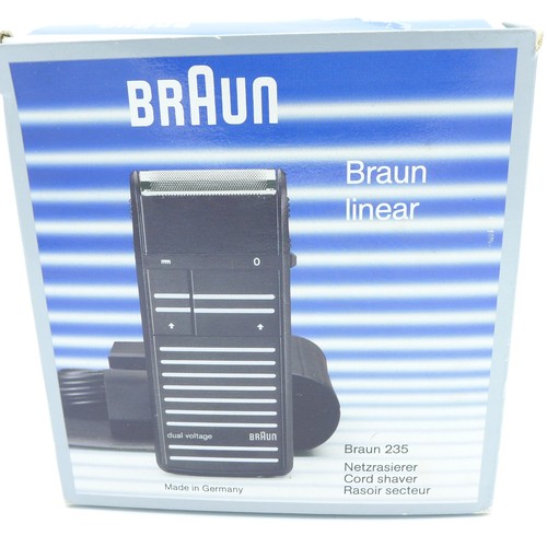 Rasoio braun linear - rasoio, ac