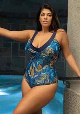 Curvy Costume Intero da mare donna TAGLIE  54-56-58-60