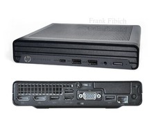HP EliteDesk 805 G6 Mini PC 65W Ryzen 5 4650G NVMe SSD 16/32/64GB RAM WLAN Win