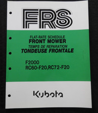 1986-1987 KUBOTA F2000