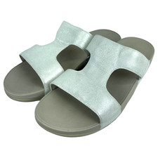 Fitflop H-Bar Shimmer Lizard